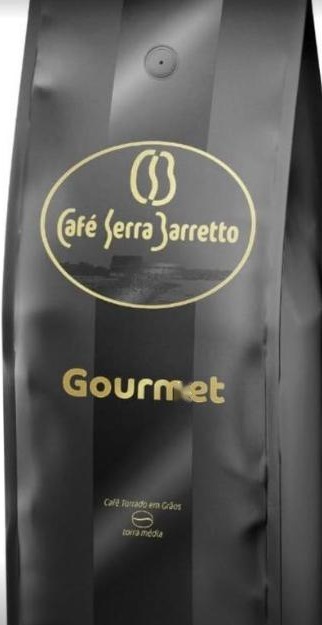 Pacote de Café Serra Barretto Gourmet em grãos, 1 kg
